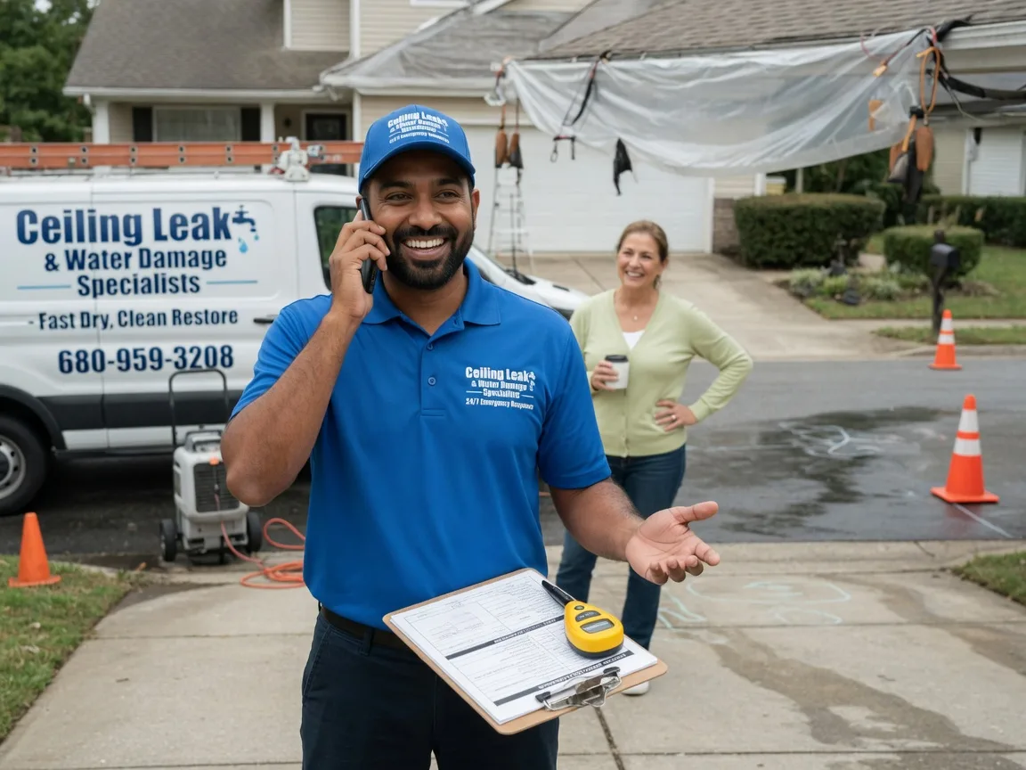 Ceiling Leak Cleanup New Oxford, PA FAQs