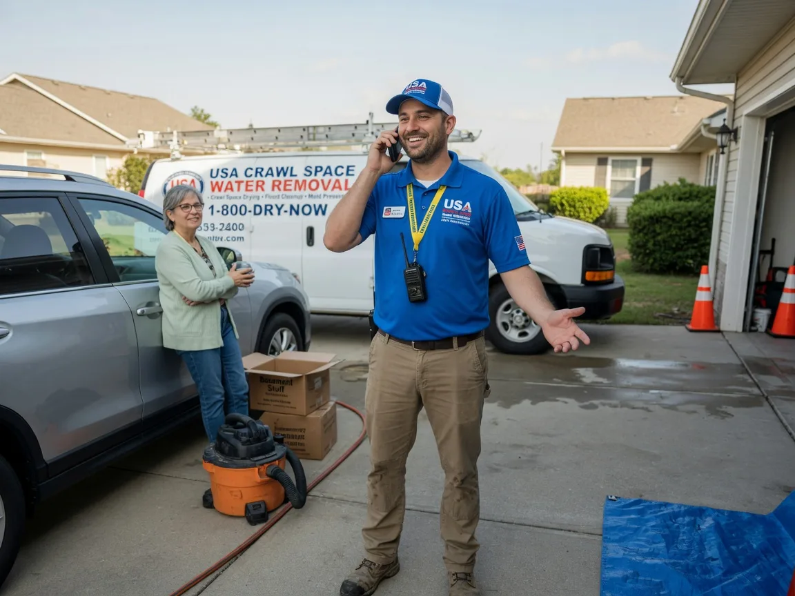 Crawl Space Water Removal New Oxford, PA FAQs